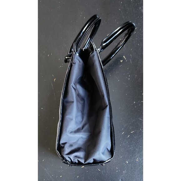 Lipault paris Black Patent Leather and Vinyl Travel Tote - Picture 4 of 6